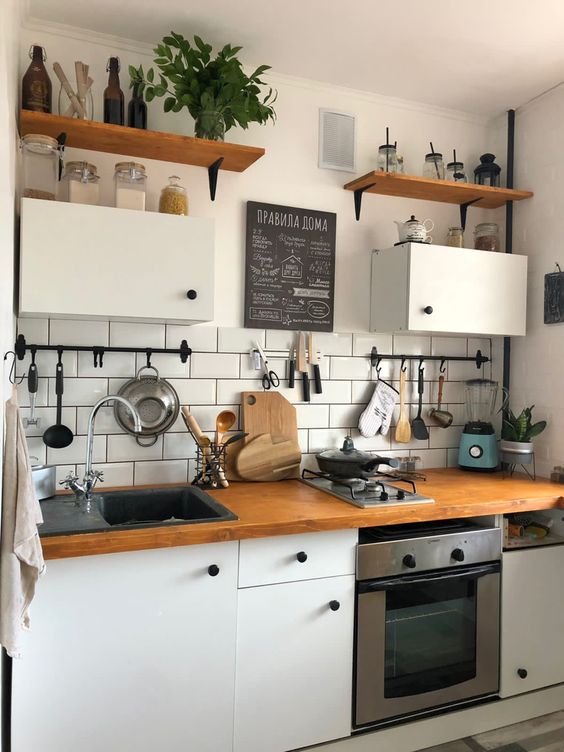 Cozinha Simples Decorada: +50 fotos para Inspirar - Wevans