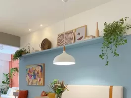 sala-jantar-pintura-azul-banco-projeto-tratonacasa