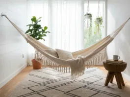 Você não precisa de varanda para ter uma rede: veja como usar dentro de casa